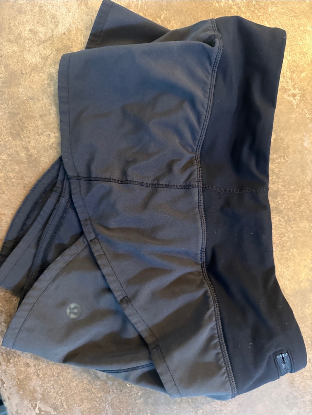lululemon athletica Black/Charcoal Athletic Shorts